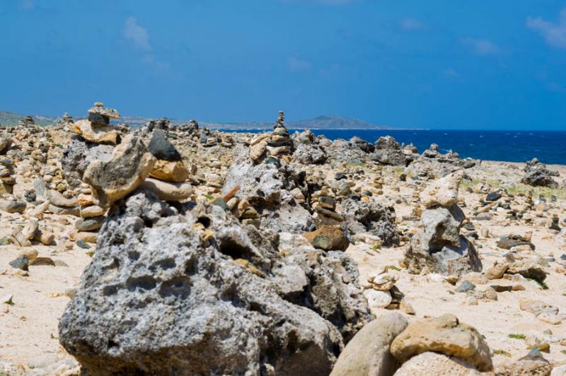 Bushiribana Gold Mine Ruins, Aruba, Oranjestad, An...