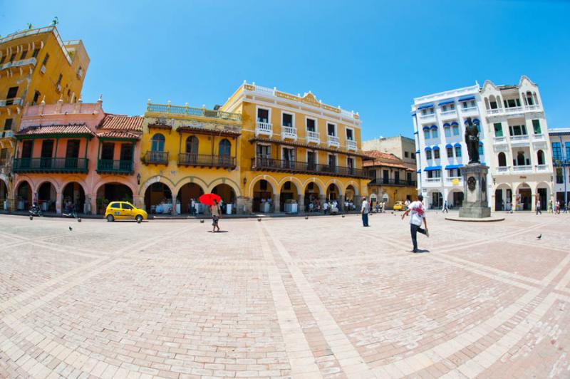 Plaza de los Coches, Cartagena, Bolivar, Colombia