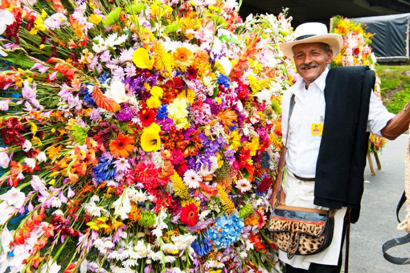 Desfile de Silleteros, Feria de las Flores, Medell...