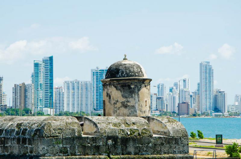 Baluarte de Santo Domingo, Cartagena, Bolivar, Col...