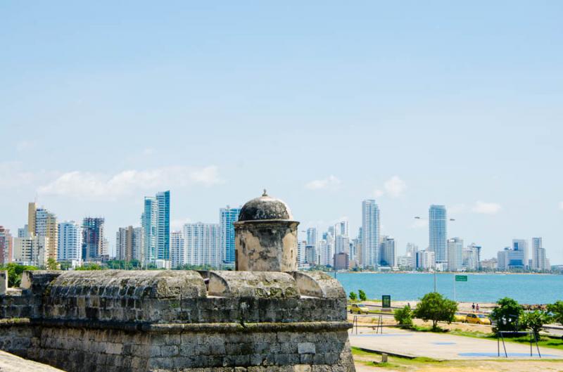 Baluarte de Santo Domingo, Cartagena, Bolivar, Col...