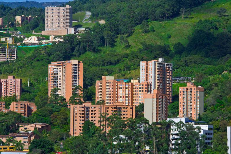 Panoramica de la Ciudad de Medellin, Antioquia, Co...