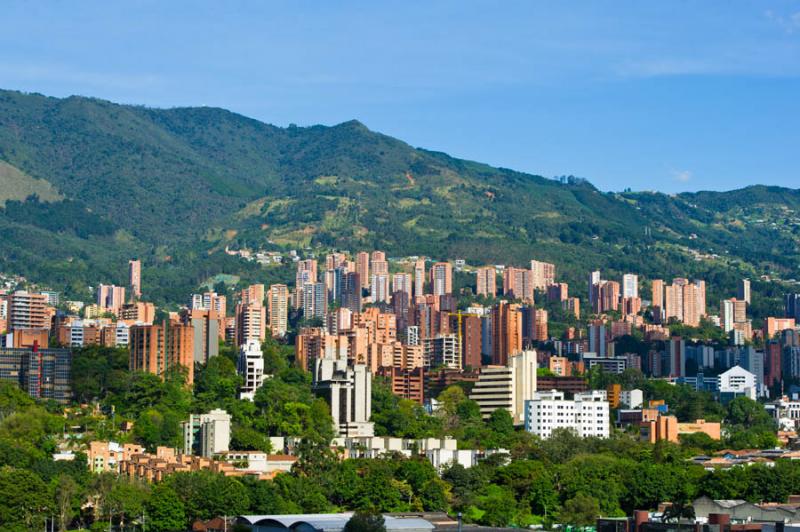 Panoramica de la Ciudad de Medellin, Antioquia, Co...