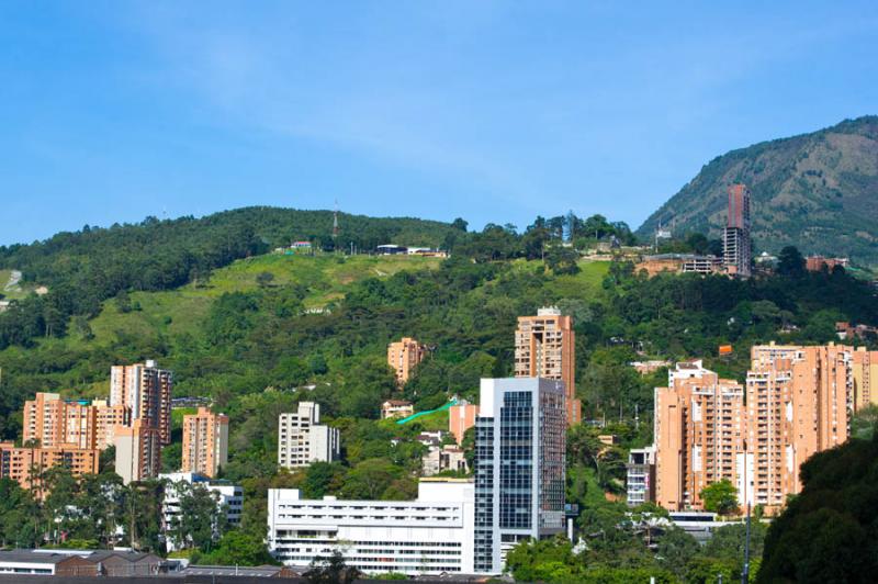 Panoramica de la Ciudad de Medellin, Antioquia, Co...