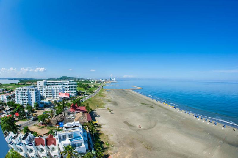 Panoramica de la Ciudad de Cartagena, Bolivar, Col...