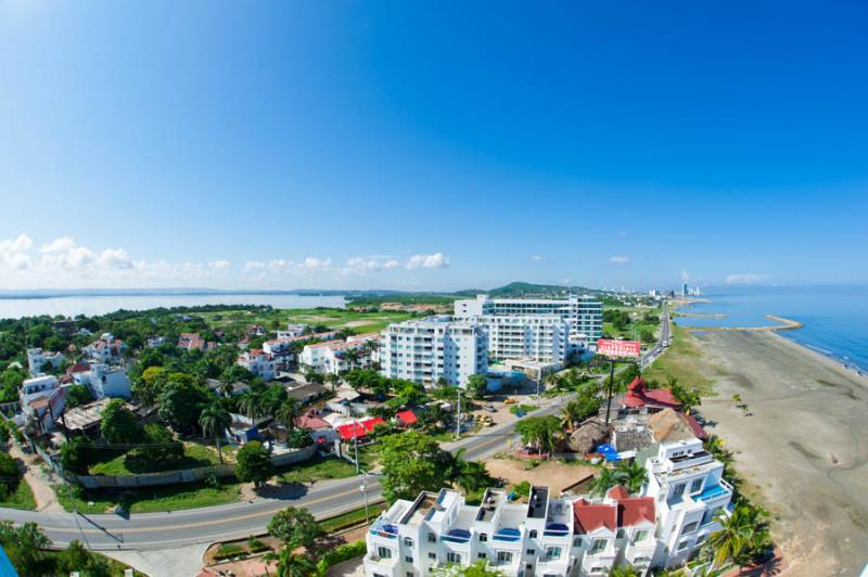 Panoramica de la Ciudad de Cartagena, Bolivar, Col...