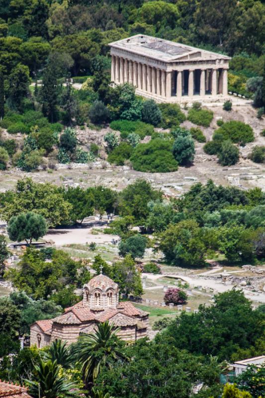 Templo de Teseo, Acropolis, Atenas, Grecia, Europa...