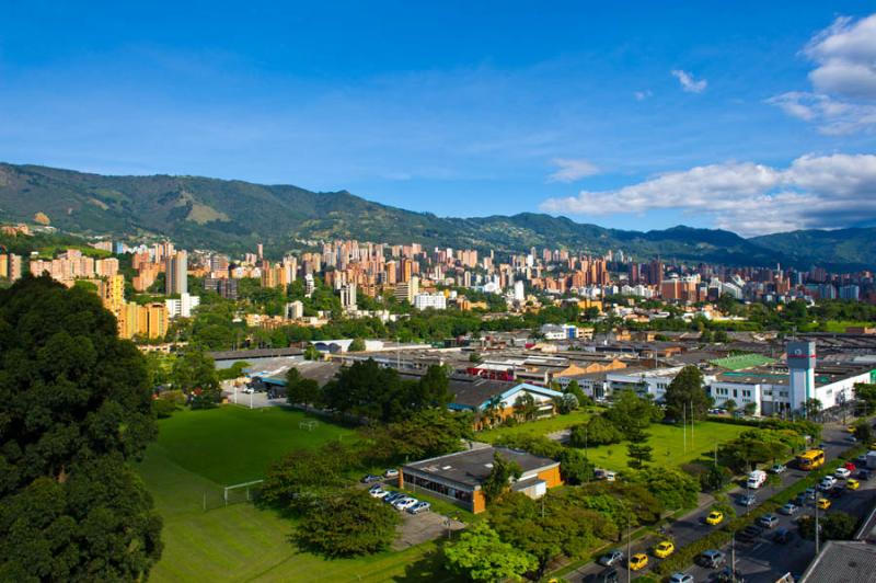 Panoramica de la Ciudad de Medellin, Antioquia, Co...