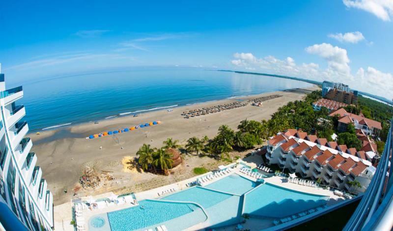 Panoramica de la Ciudad de Cartagena, Bolivar, Col...