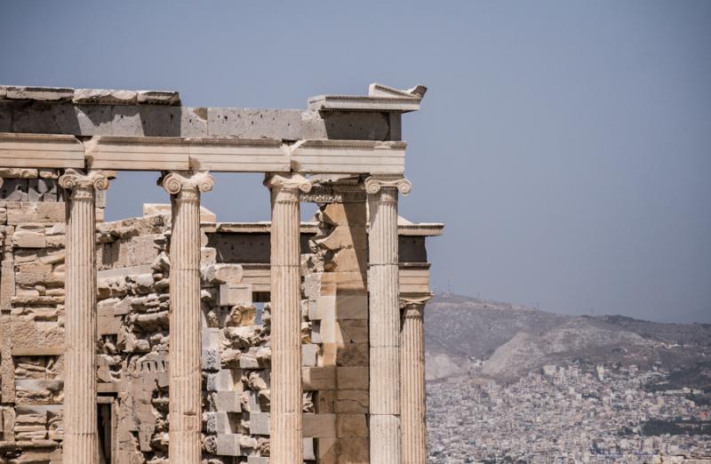 Templo de Erecteion, Acropolis, Atenas, Grecia, Eu...