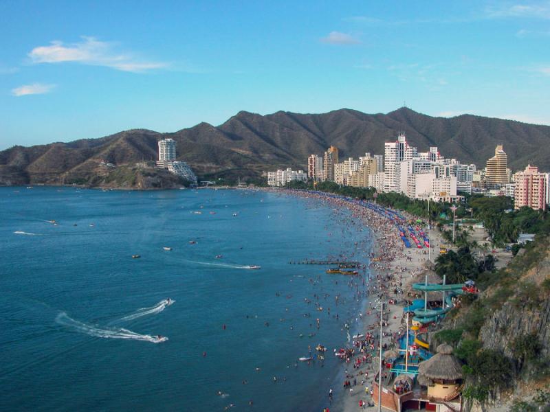 Panoramica de Santa Marta, Magdalena