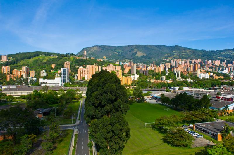 Panoramica de la Ciudad de Medellin, Antioquia, Co...