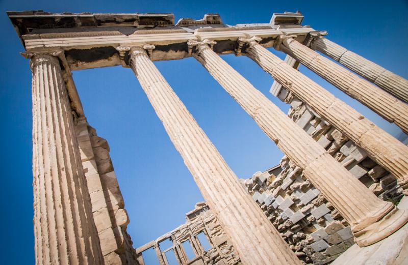 Templo de Erecteion, Acropolis, Atenas, Grecia, Eu...