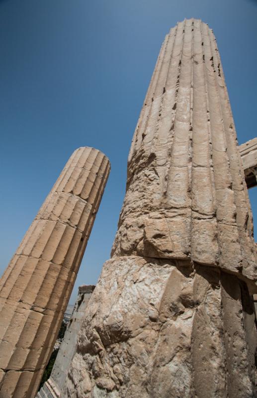 Columnas del Templo de Erecteion, Acropolis, Atena...