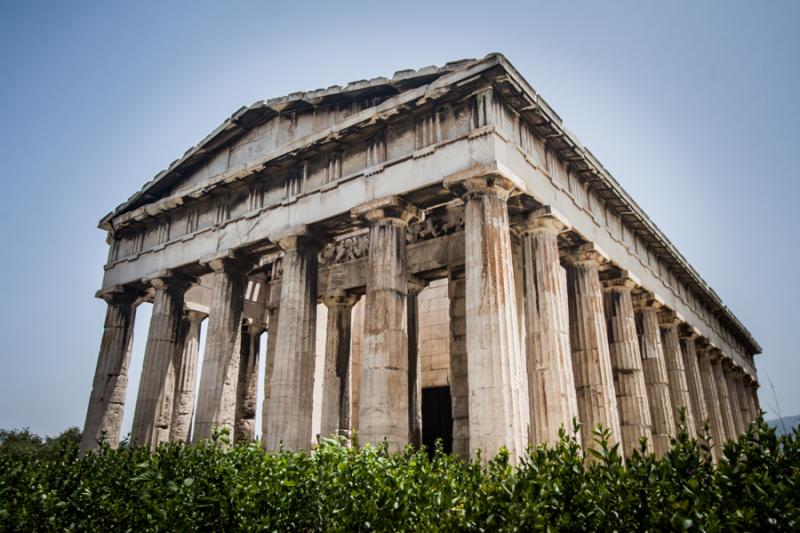 Templo de Teseo, Acropolis, Atenas, Grecia, Europa...