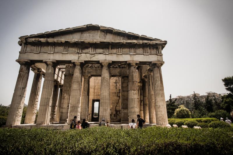 Templo de Teseo, Acropolis, Atenas, Grecia, Europa...