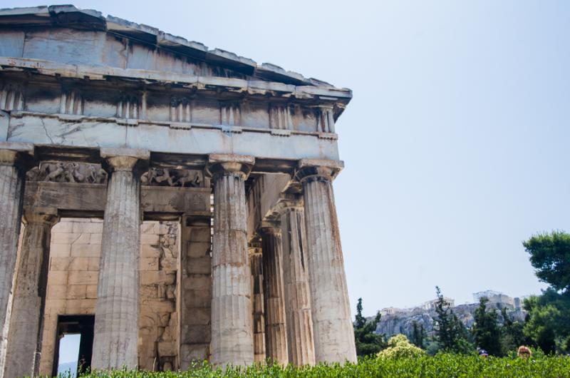 Templo de Teseo, Acropolis, Atenas, Grecia, Europa...