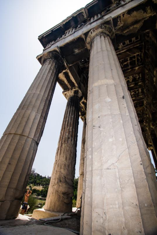 Templo de Teseo, Acropolis, Atenas, Grecia, Europa...