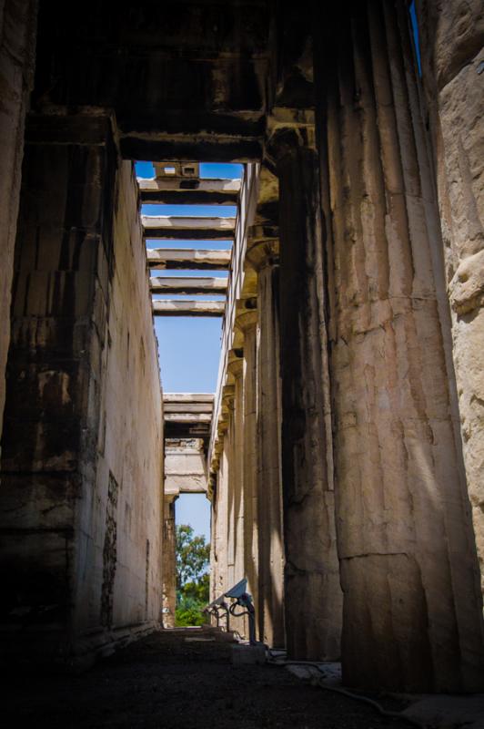 Templo de Teseo, Acropolis, Atenas, Grecia, Europa...