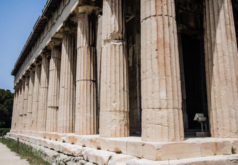 Templo de Teseo, Acropolis, Atenas, Grecia, Europa...