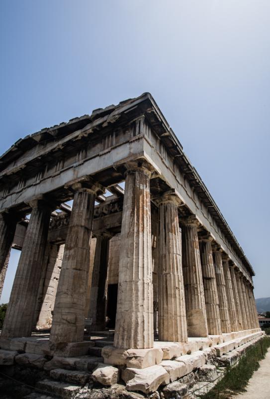 Templo de Teseo, Acropolis, Atenas, Grecia, Europa...