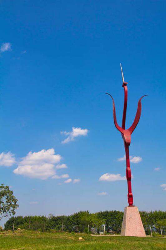 Monumento Cenit del Llano, Villavicencio, Meta, Co...