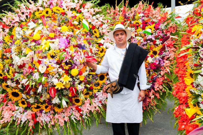 Desfile de Silleteros, Feria de las Flores, Medell...