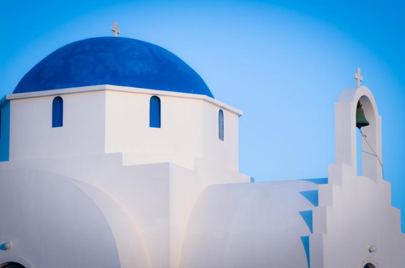 Iglesia Tipica de Antiparos, Kastro, Islas de Cicl...