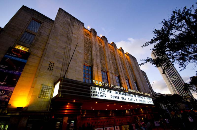 Teatro Jorge Eliecer Gaitan, Santa Fe, Bogota, Cun...