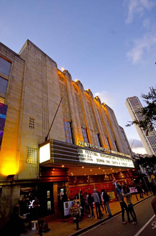 Teatro Jorge Eliecer Gaitan, Santa Fe, Bogota, Cun...