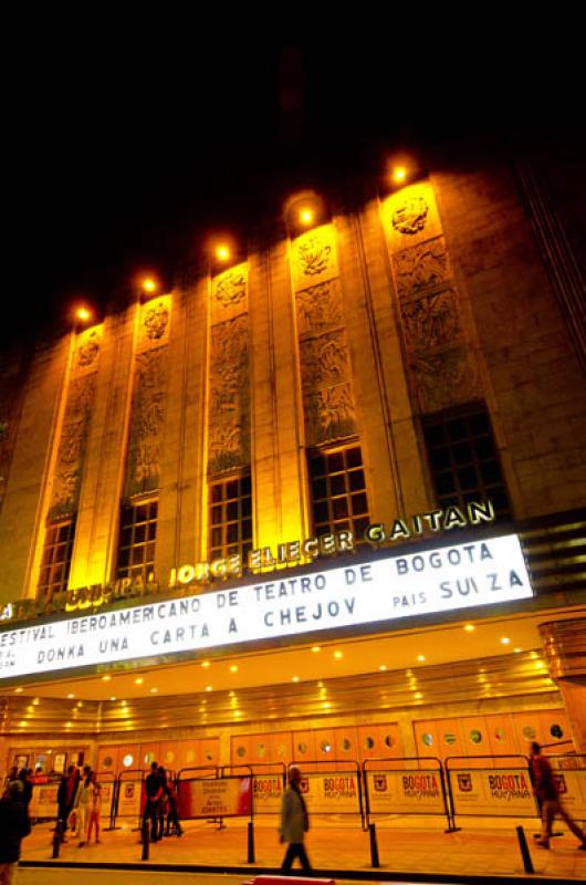 Teatro Jorge Eliecer Gaitan, Santa Fe, Bogota, Cun...