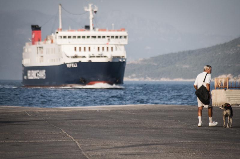 Puerto de Egina, Grecia, Europa Occidental