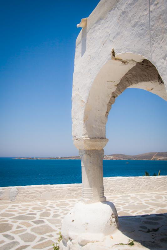 Iglesia Aghios Constantinos, Parikia, Paros, Greci...