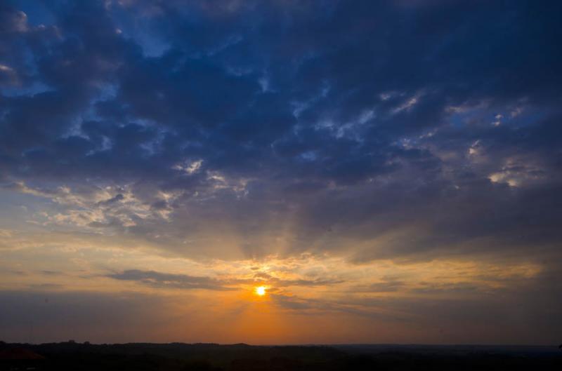 Atardecer en Puerto Lopez, Meta, Villavicencio, Co...