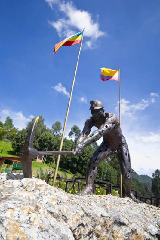 Monumento a los Mineros, Parque de la Sal, Zipaqui...