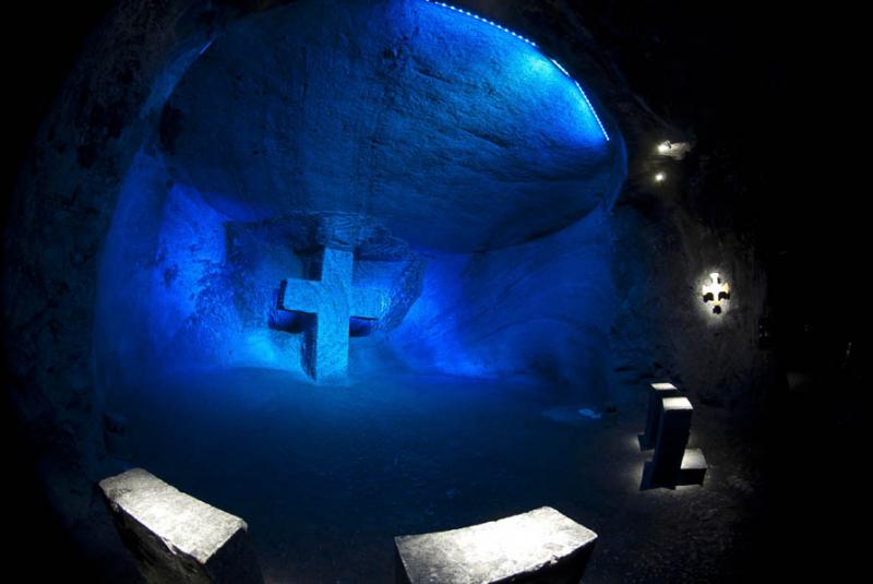 El Viacrucis, Catedral de Sal, Zipaquira, Provinci...