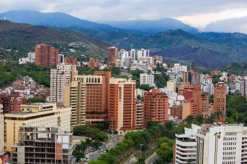 Panoramica de la Ciudad de Cali, Santiago de Cali,...