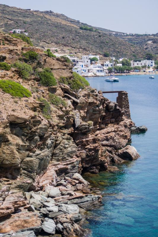 Costa de Kamares, Sifnos, Kastro, Islas de Ciclade...