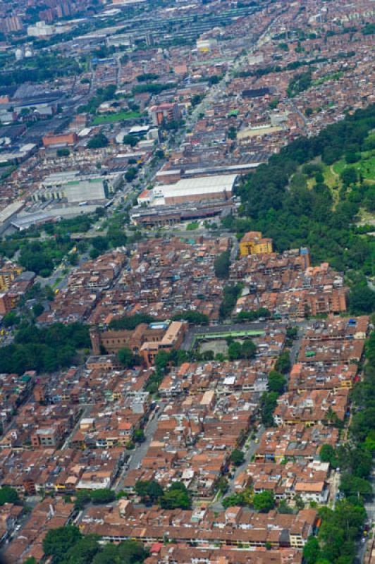 Panoramica Aerea, Medellin, Antioquia, Colombia