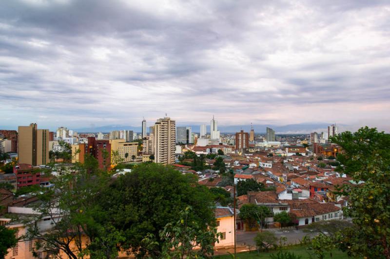 Panoramica de la Ciudad de Cali, Santiago de Cali,...