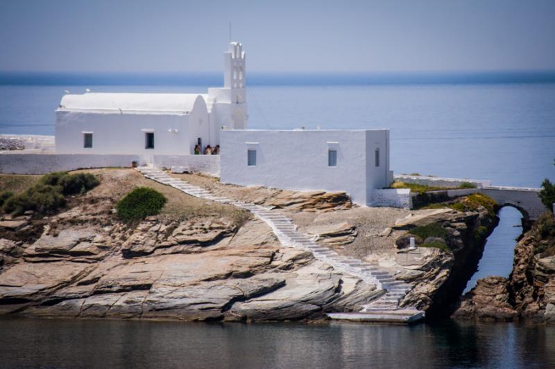 Monasterio Chryssopighi, Sifnos, Islas de Ciclades...