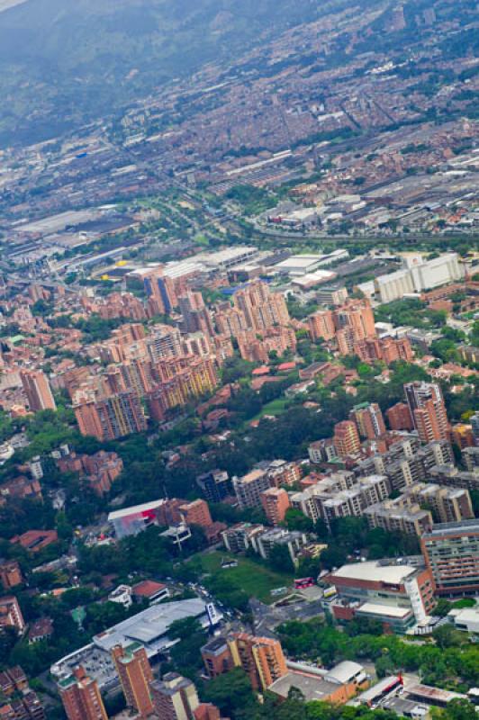 Panoramica Aerea, Medellin, Antioquia, Colombia