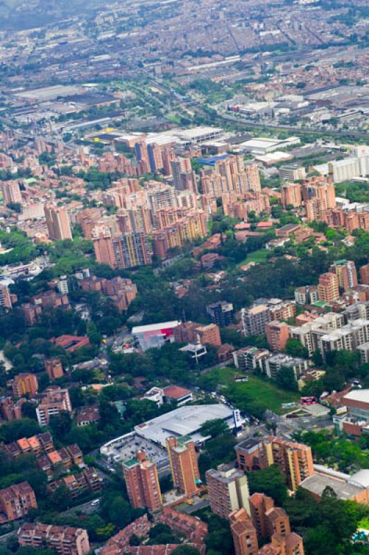 Panoramica Aerea, Medellin, Antioquia, Colombia