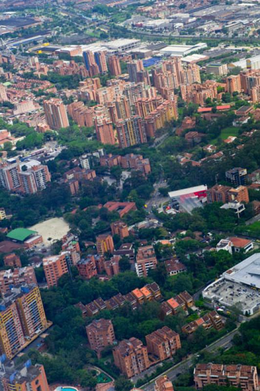 Panoramica Aerea, Medellin, Antioquia, Colombia