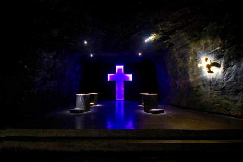 El Viacrucis, Catedral de Sal, Zipaquira, Provinci...