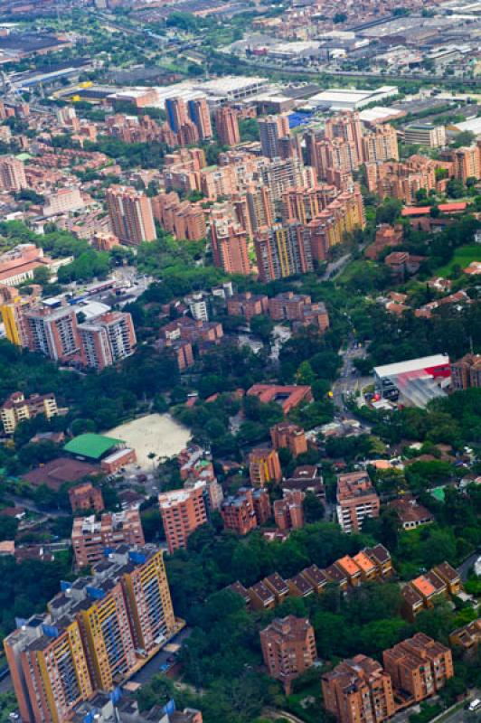 Panoramica Aerea, Medellin, Antioquia, Colombia