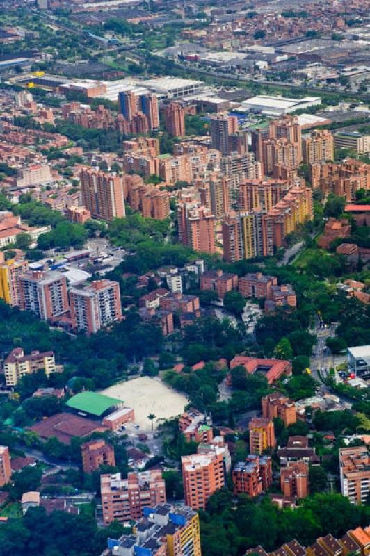 Panoramica Aerea, Medellin, Antioquia, Colombia