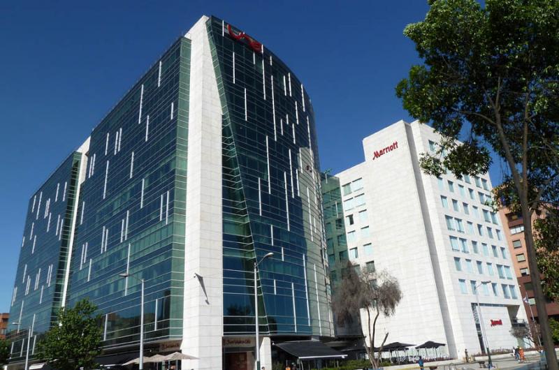 Bogota Corporate Center y Hotel Marriott de Bogota...