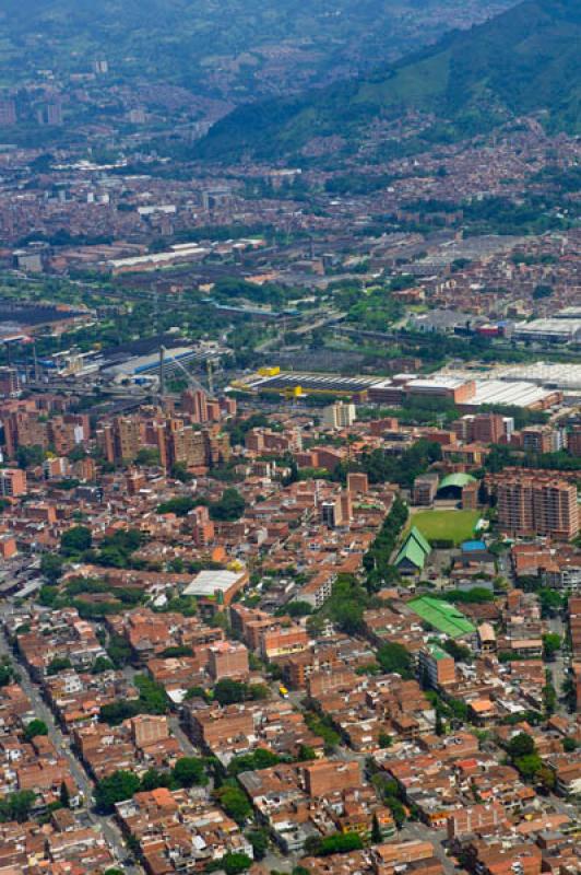 Panoramica Aerea, Medellin, Antioquia, Colombia