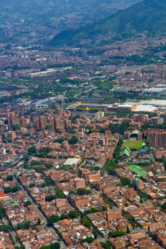 Panoramica Aerea, Medellin, Antioquia, Colombia